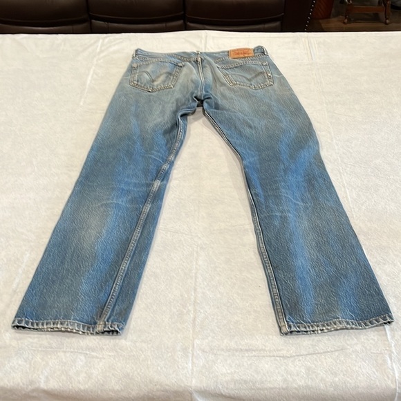 Men’s vintage 80s Levi’s 501 button fly size 36 x 36 - Picture 7 of 15